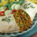 Thai Pork Burritos